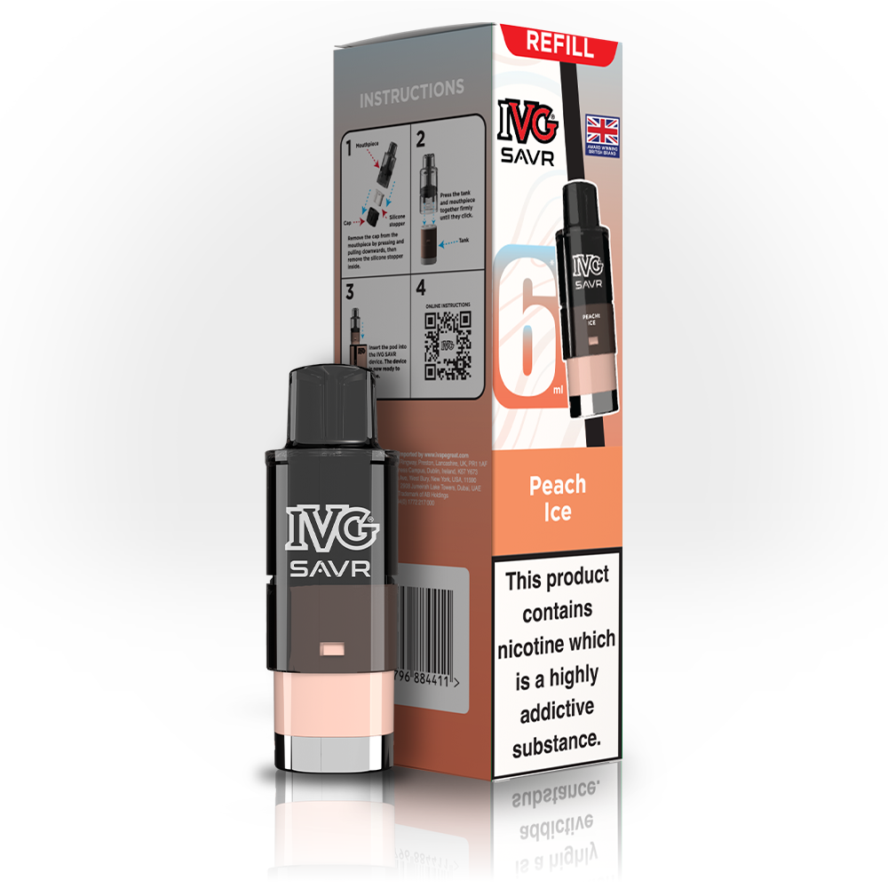 IVG SAVR Pre-filled Replacement Pods - 20mg