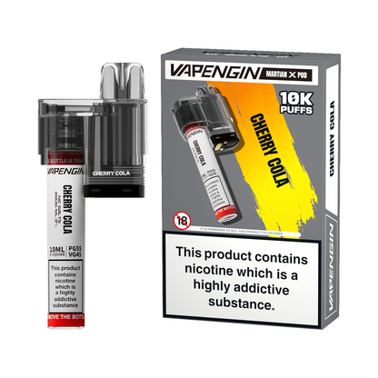 Vapengin Martian X 10k Puff Pre-filled Disposable Pods - 2ml + 10ml