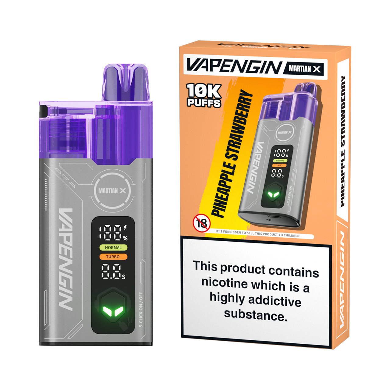 Vapengin Martian X 10k Big Puff Pre-Filled Pod Kit