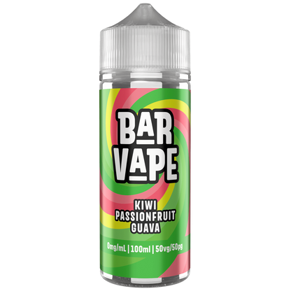 Bar Vape 50/50 100ml Shortfill E-liquid Zero Nicotine 0mg - Various Flavours