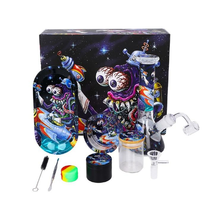 Glass Waterpipe (Small >30cm) / Dab Rig Gift Set