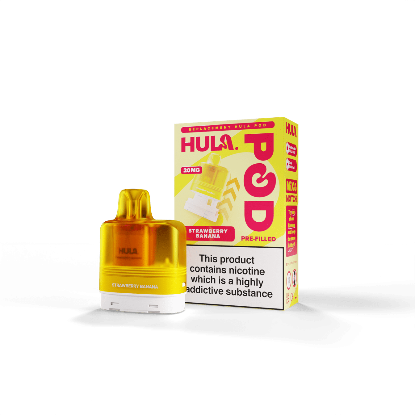 Hula 7000 Pre-Filled Replacement Pods - 20mg