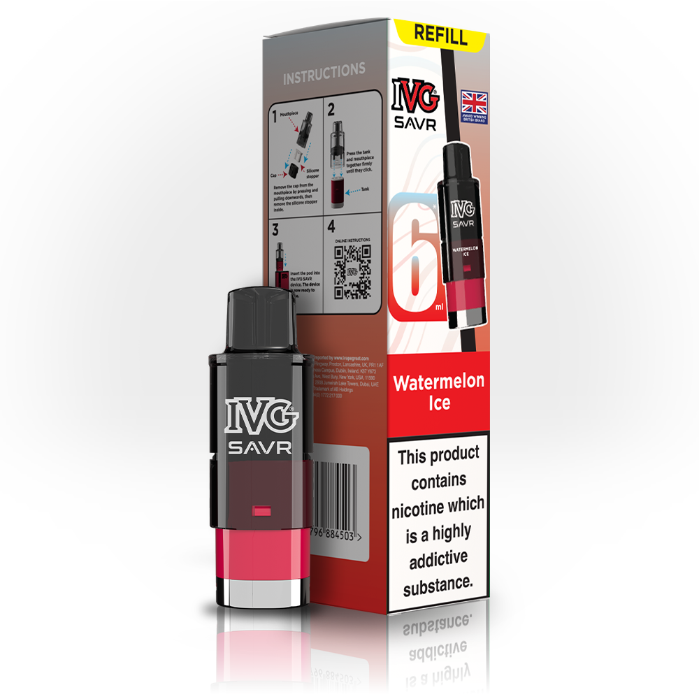 IVG SAVR Pre-filled Replacement Pods - 20mg