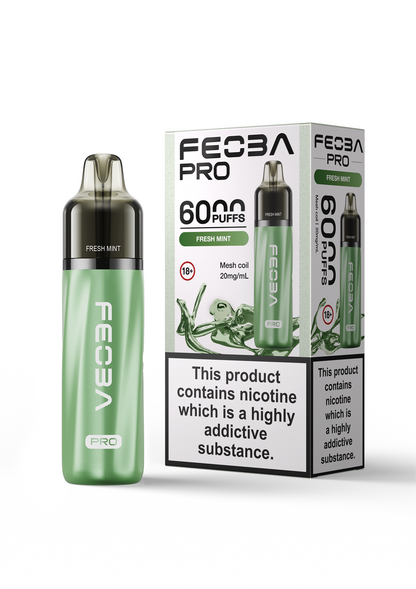 Feoba Pro 6000 BIG PUFF Pre-filled Vape Pod Kit - 20mg