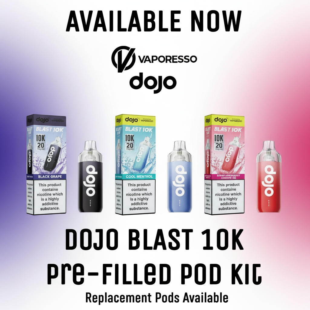 DOJO BLAST 10K Pre-Filled Pod Kit - 20mg