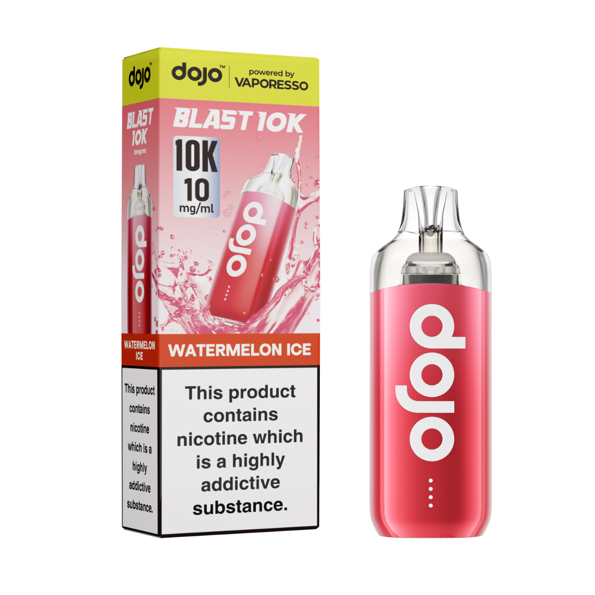 DOJO BLAST 10K Pre-Filled Pod Kit - 10mg