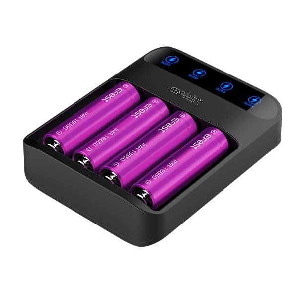 Efest LUSH Q4 Intelligent LED Charger - 4 Bay