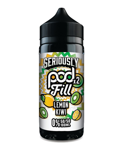 Seriously Pod Fill X2 50/50 VG/PG 100ml Shortfill E-liquid Zero Nic 0mg - Various Flavours