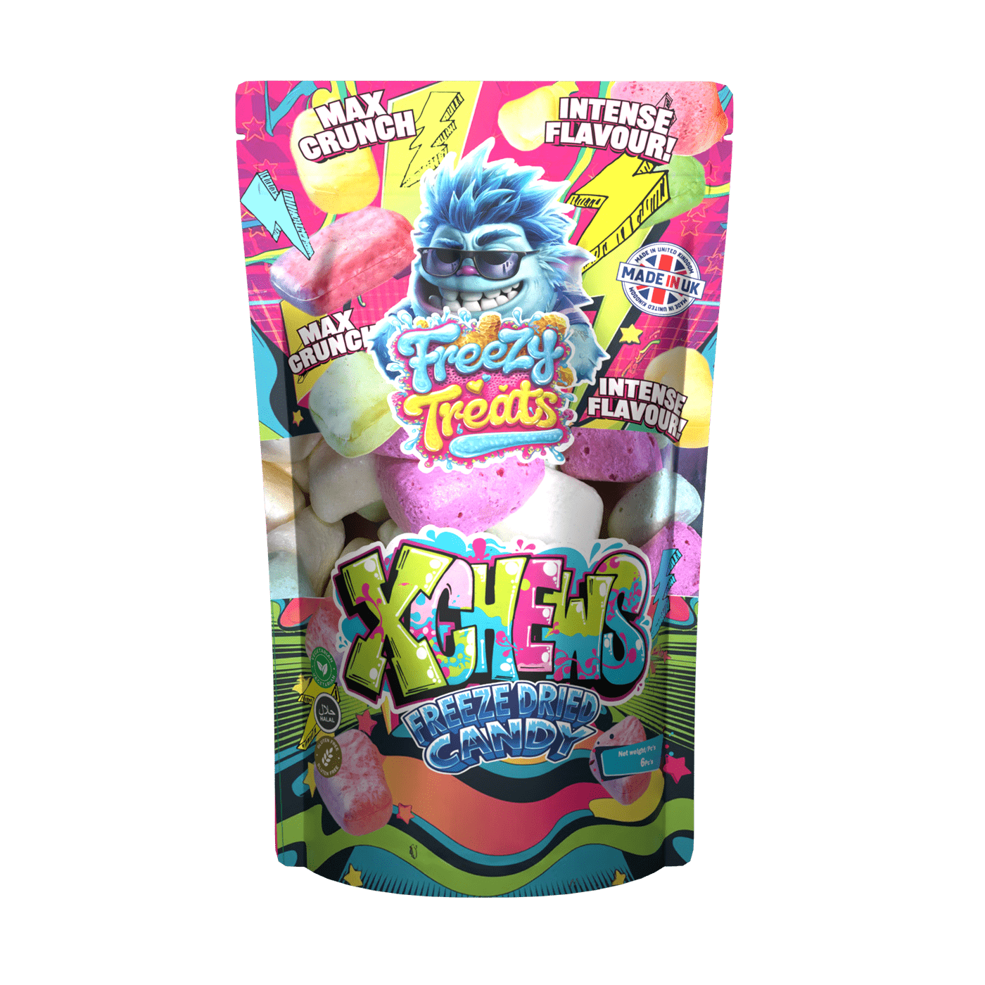 Freezy Treats Freeze Dried Candy - XCHEWS