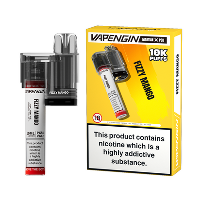 Vapengin Martian X 10k Puff Pre-filled Disposable Pods - 2ml + 10ml