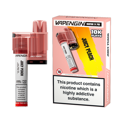 Vapengin Martian X 10k Puff Pre-filled Disposable Pods - 2ml + 10ml