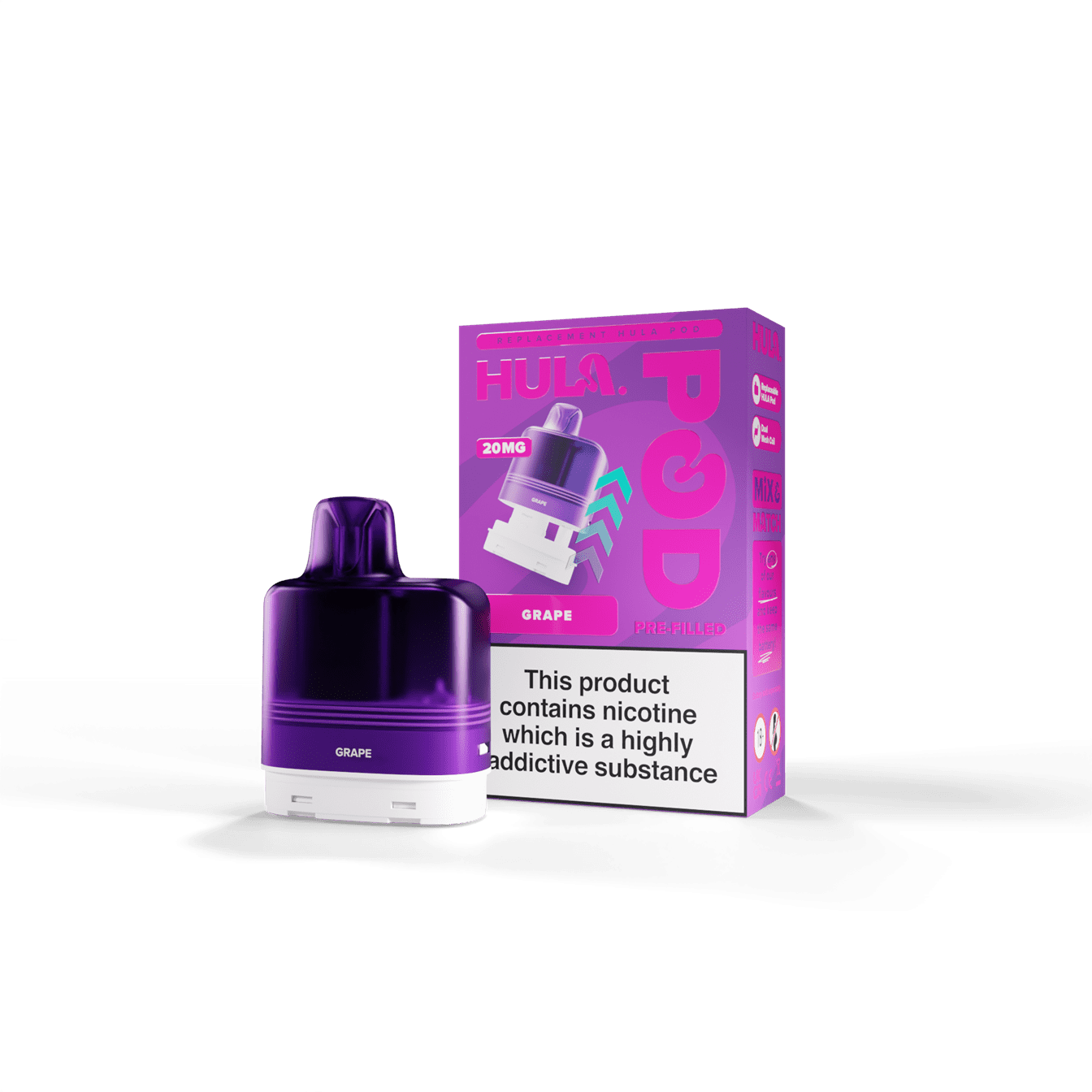 Hula 7000 Pre-Filled Replacement Pods - 20mg