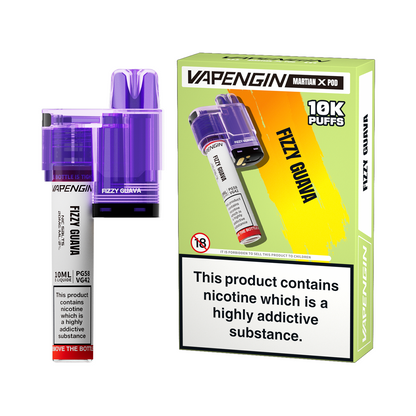 Vapengin Martian X 10k Puff Pre-filled Disposable Pods - 2ml + 10ml