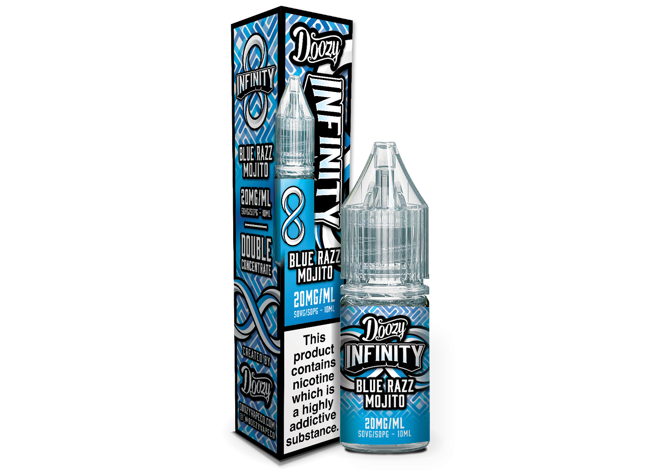INFINITY 50/50 10ml Nic Salt E-Liquid - Various Strengths