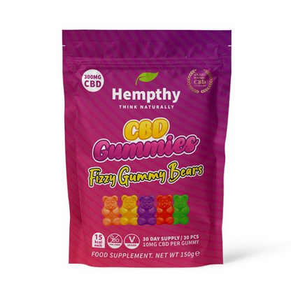 CBD Gummies 300mg / 1000mg - Fizzy Gummy Bears