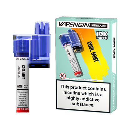 Vapengin Martian X 10k Puff Pre-filled Disposable Pods - 2ml + 10ml