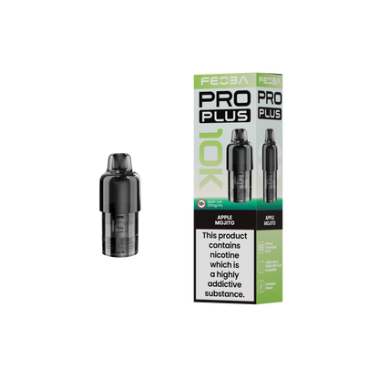 Feoba Pro Plus 10K Pre-filled Replacement Pods - 20mg