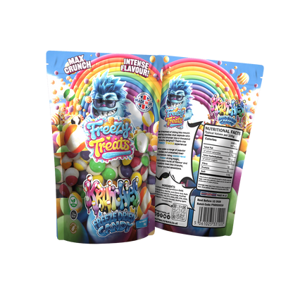 Freezy Treats Freeze Dried Candy - KRUNCHIES RAINBOW CANDY
