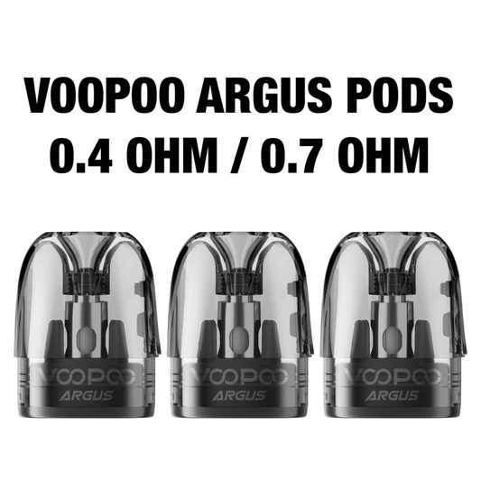 VOOPOO Argus Replacement Pods (Top Fill Design) 0.4 Ohm / 0.7 Ohm
