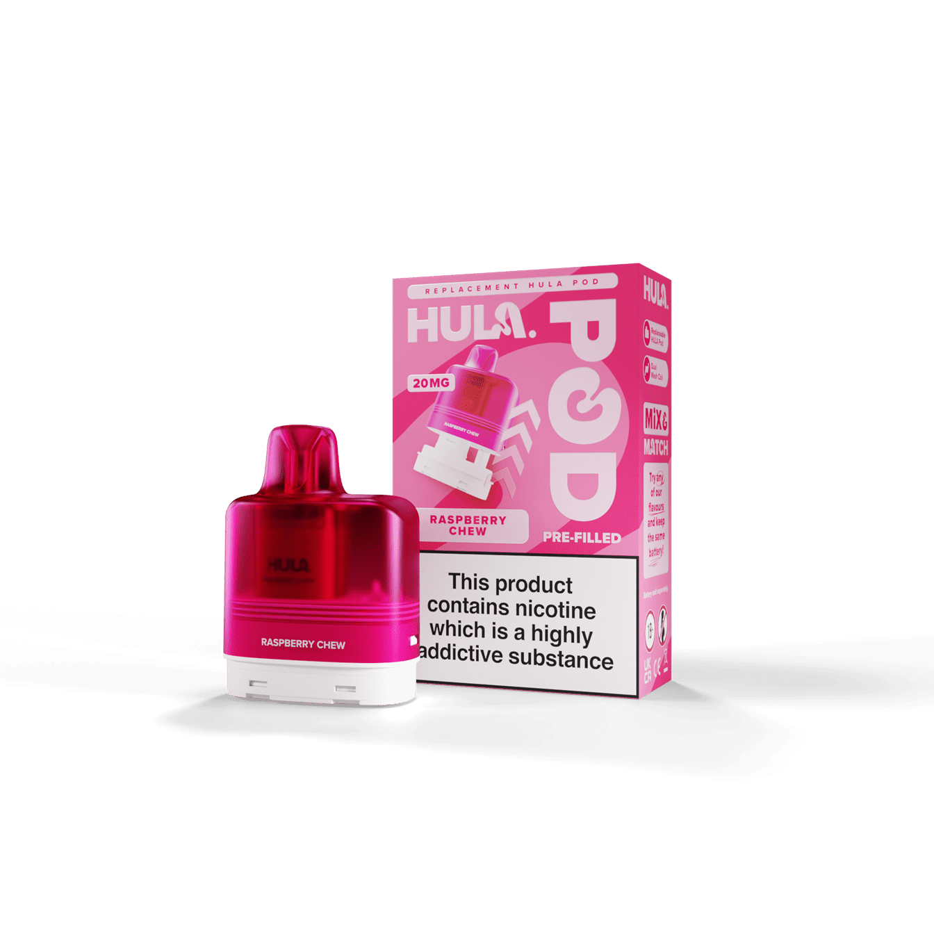 Hula 7000 Pre-Filled Replacement Pods - 20mg
