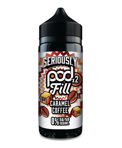 Seriously Pod Fill X2 50/50 VG/PG 100ml Shortfill E-liquid Zero Nic 0mg - Various Flavours
