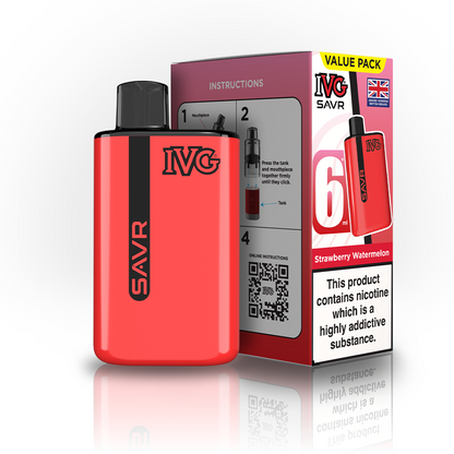 IVG SAVR Value Pack Pre-filled Pod Kit - 20mg