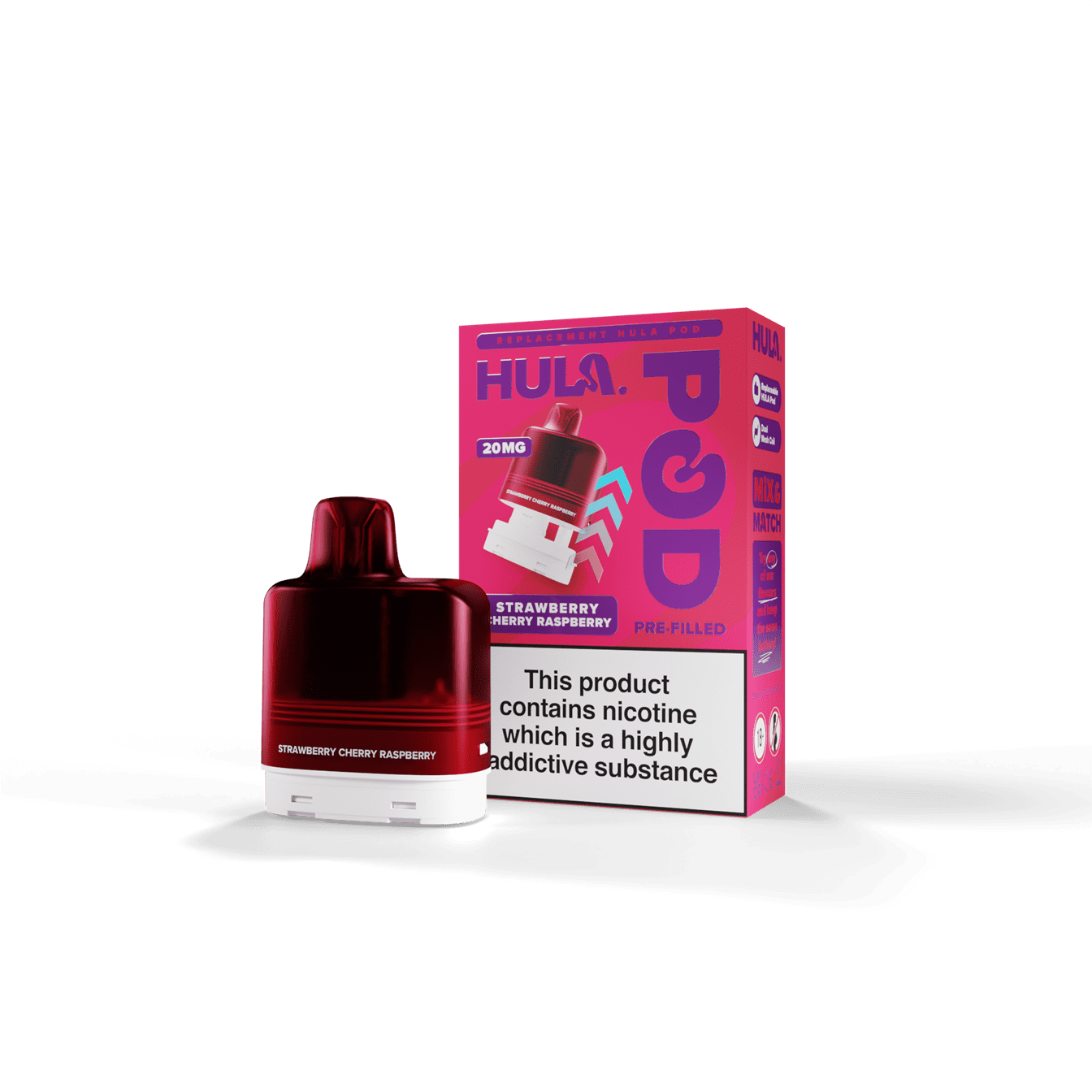 Hula 7000 Pre-Filled Replacement Pods - 20mg