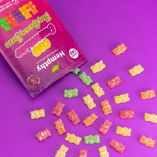 CBD Gummies 300mg / 1000mg - Fizzy Gummy Bears