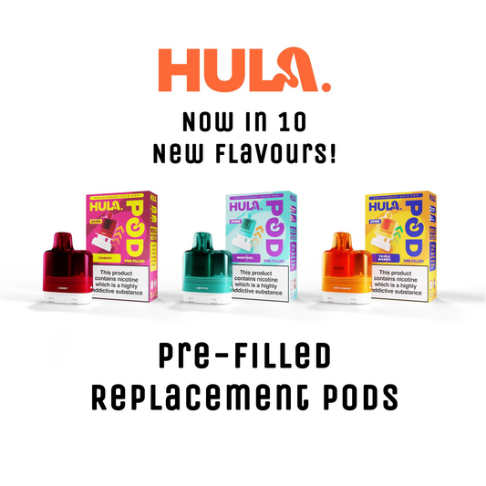 Hula 7000 Pre-Filled Replacement Pods - 20mg
