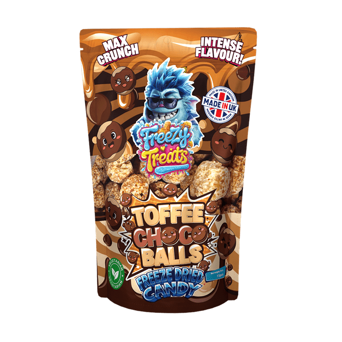 Freezy Treats Freeze Dried Candy - TOFFEE CHOCO BALLS