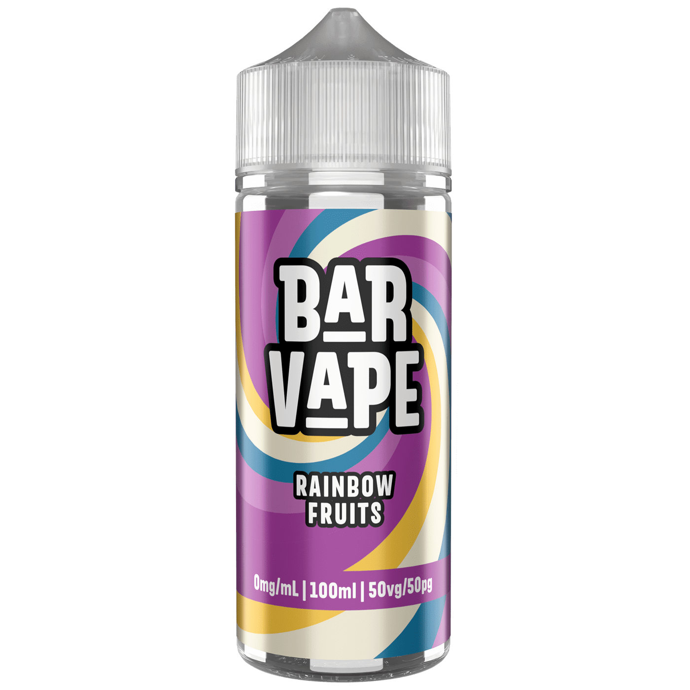 Bar Vape 50/50 100ml Shortfill E-liquid Zero Nicotine 0mg - Various Flavours