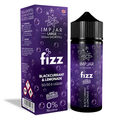 ImpJar 30,000 Double Concentrate 50/50 100ml Shortfill E-Liquid Zero Nicotine 0mg - Various Flavours