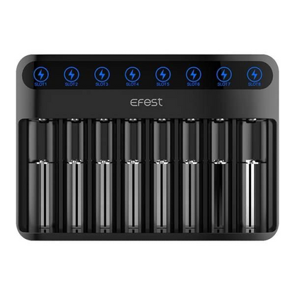 Efest LUSH Q8 Intelligent LED Charger - 8 Bay