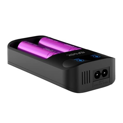 Efest LUSH Q2 Intelligent LED Charger - 2 Bay
