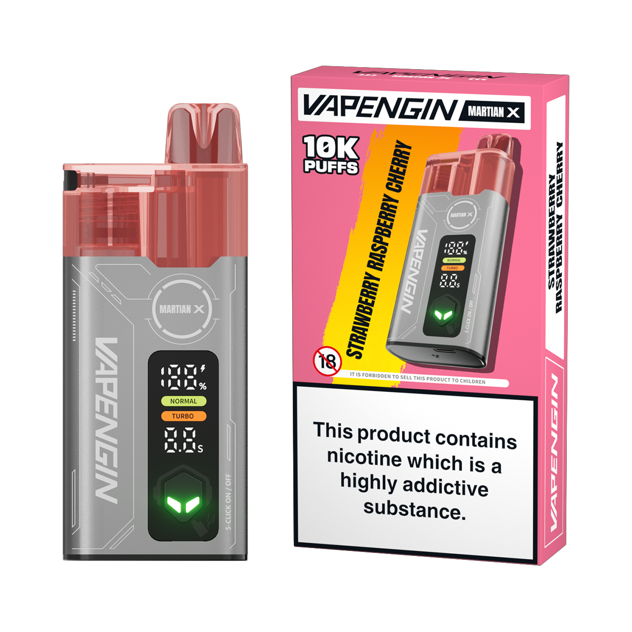 Vapengin Martian X 10k Big Puff Pre-Filled Pod Kit