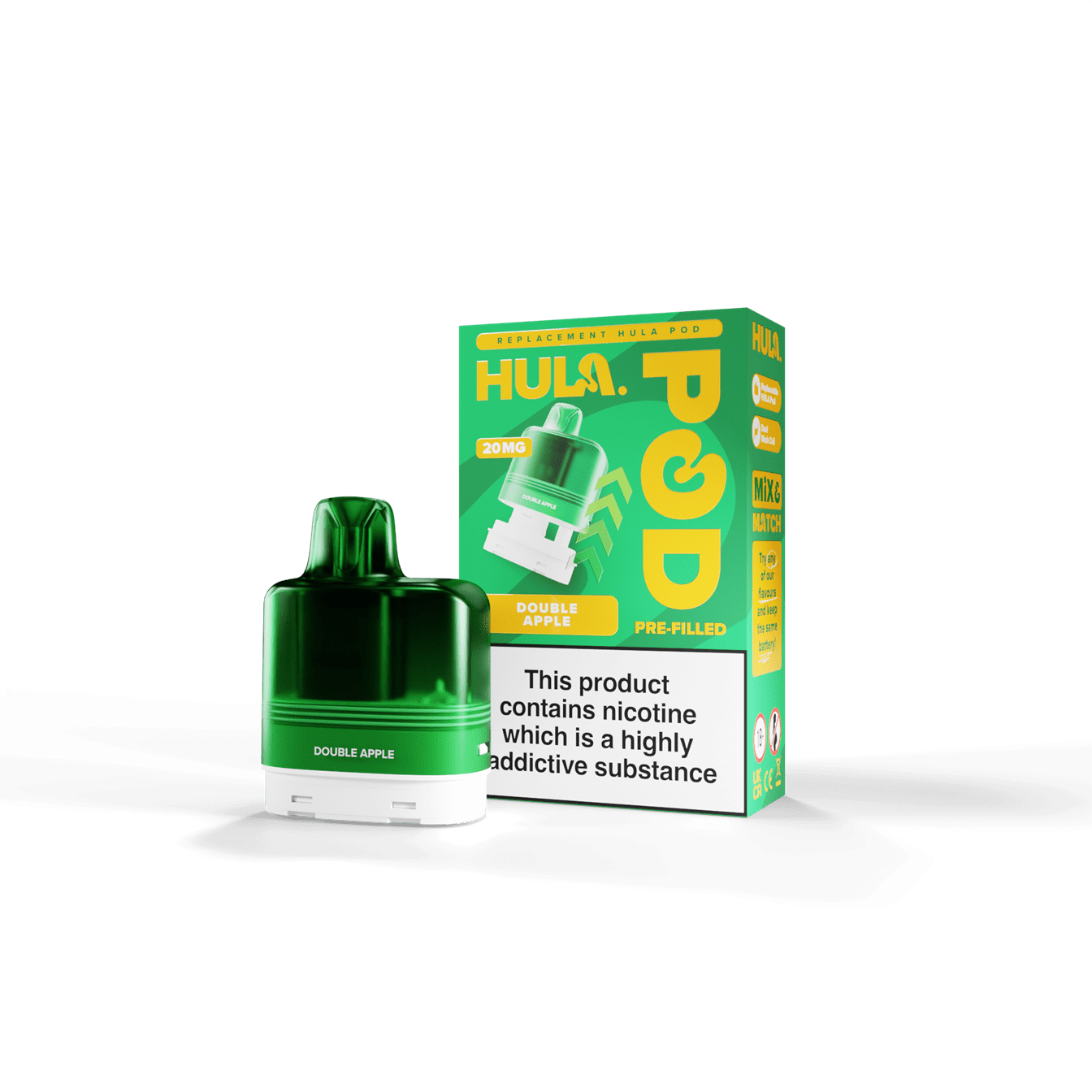 Hula 7000 Pre-Filled Replacement Pods - 20mg
