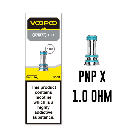 VooPoo PnP X Coils MTL 1.0 Ohm - Pack of 5