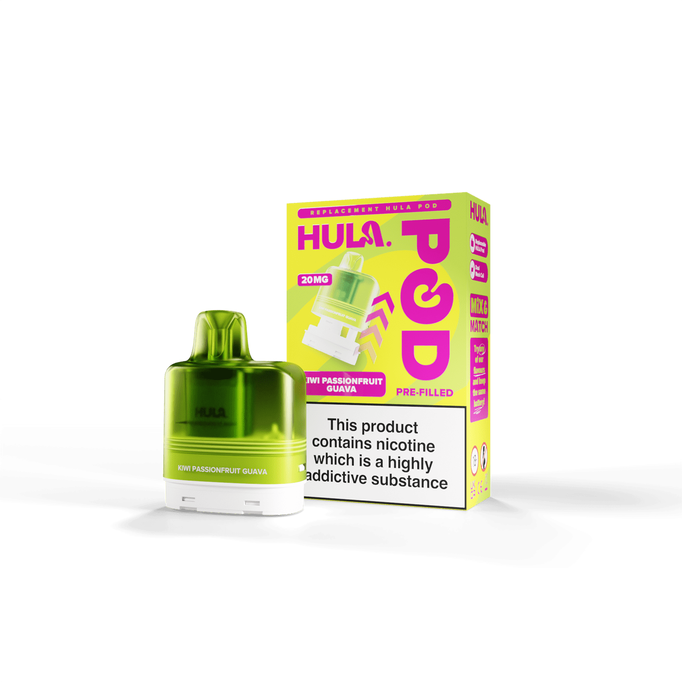 Hula 7000 Pre-Filled Replacement Pods - 20mg