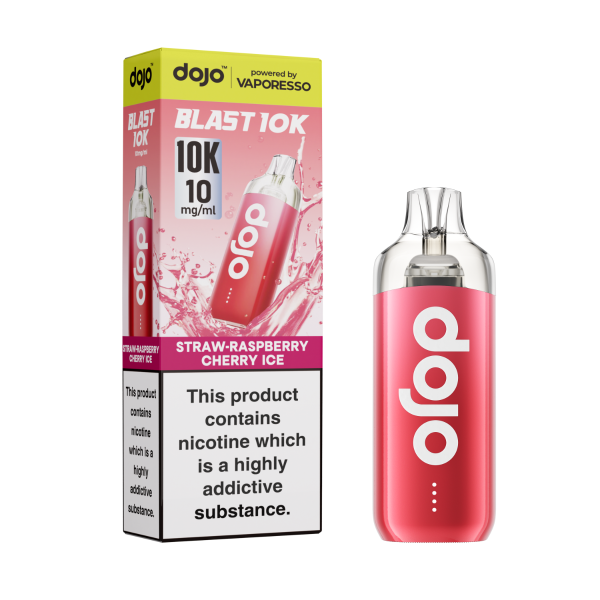 DOJO BLAST 10K Pre-Filled Pod Kit - 10mg