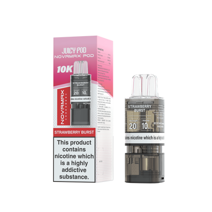 Juicy Pod Nova Max 10K Pre-Filled Replacement Pods - 20mg