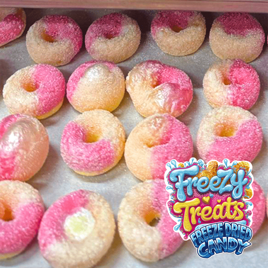 Freezy Treats Freeze Dried Candy - PEACHY RINGS