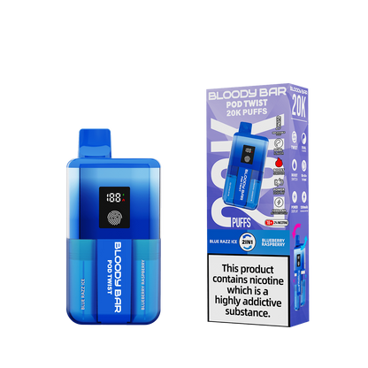 Bloody Mary TBO Bloody Bar POD TWIST 20K Pre-Filled Pod Kit - 20mg
