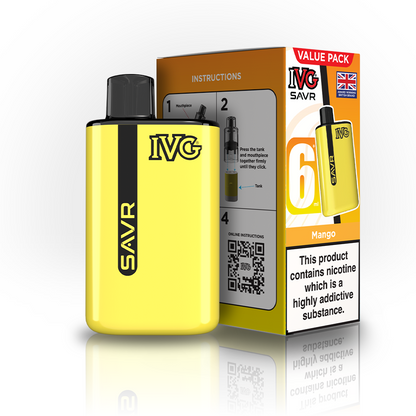 IVG SAVR Value Pack Pre-filled Pod Kit - 20mg