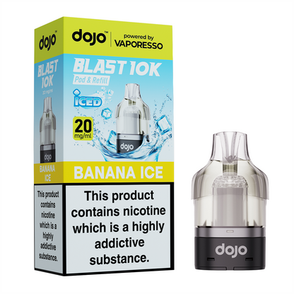DOJO BLAST 10K Pre-Filled Replacement Pods - 1 Pack 20mg
