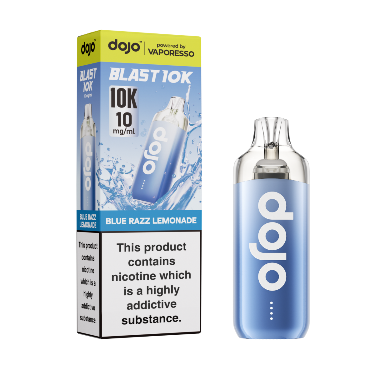 DOJO BLAST 10K Pre-Filled Pod Kit - 10mg