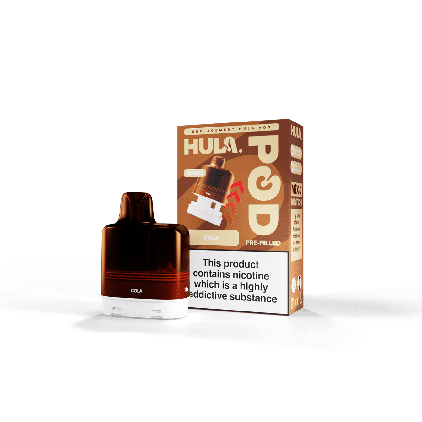 Hula 7000 Pre-Filled Replacement Pods - 20mg
