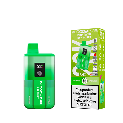 Bloody Mary TBO Bloody Bar POD TWIST 20K Pre-Filled Pod Kit - 20mg