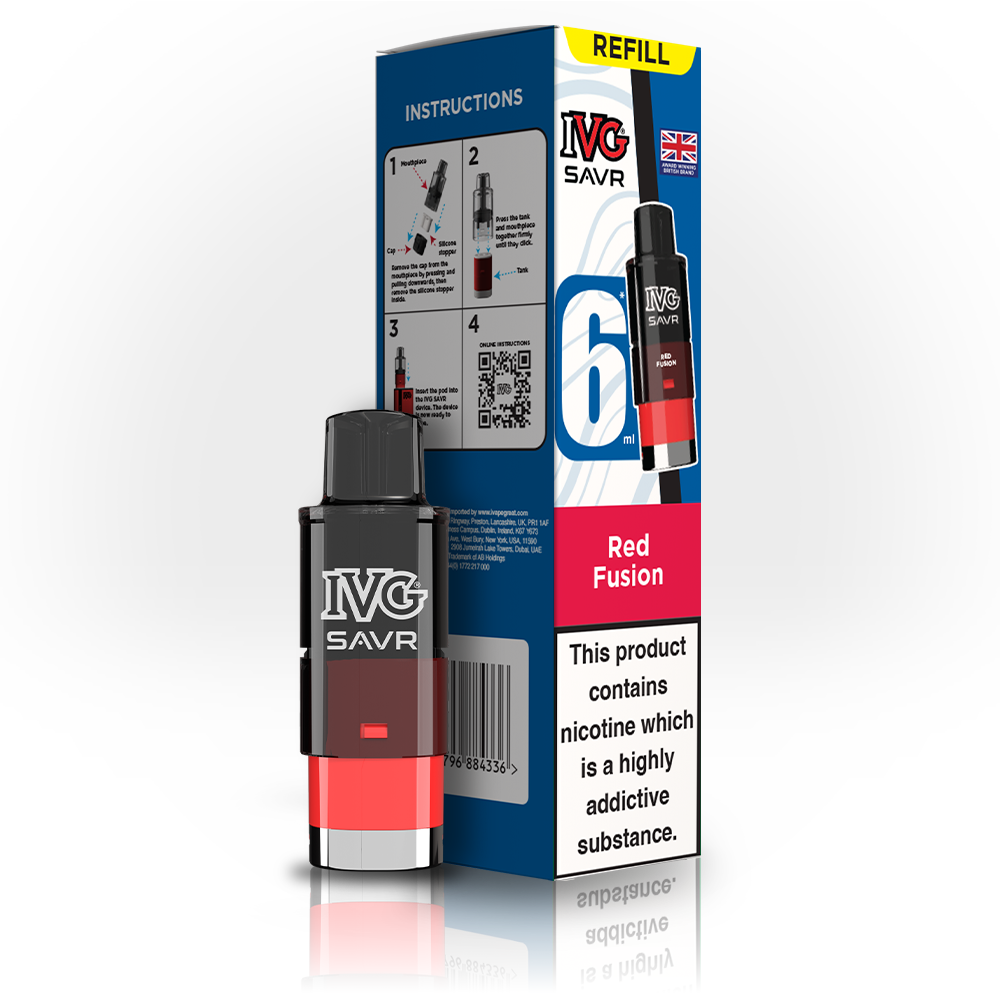 IVG SAVR Pre-filled Replacement Pods - 20mg