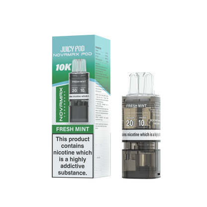Juicy Pod Nova Max 10K Pre-Filled Replacement Pods - 20mg