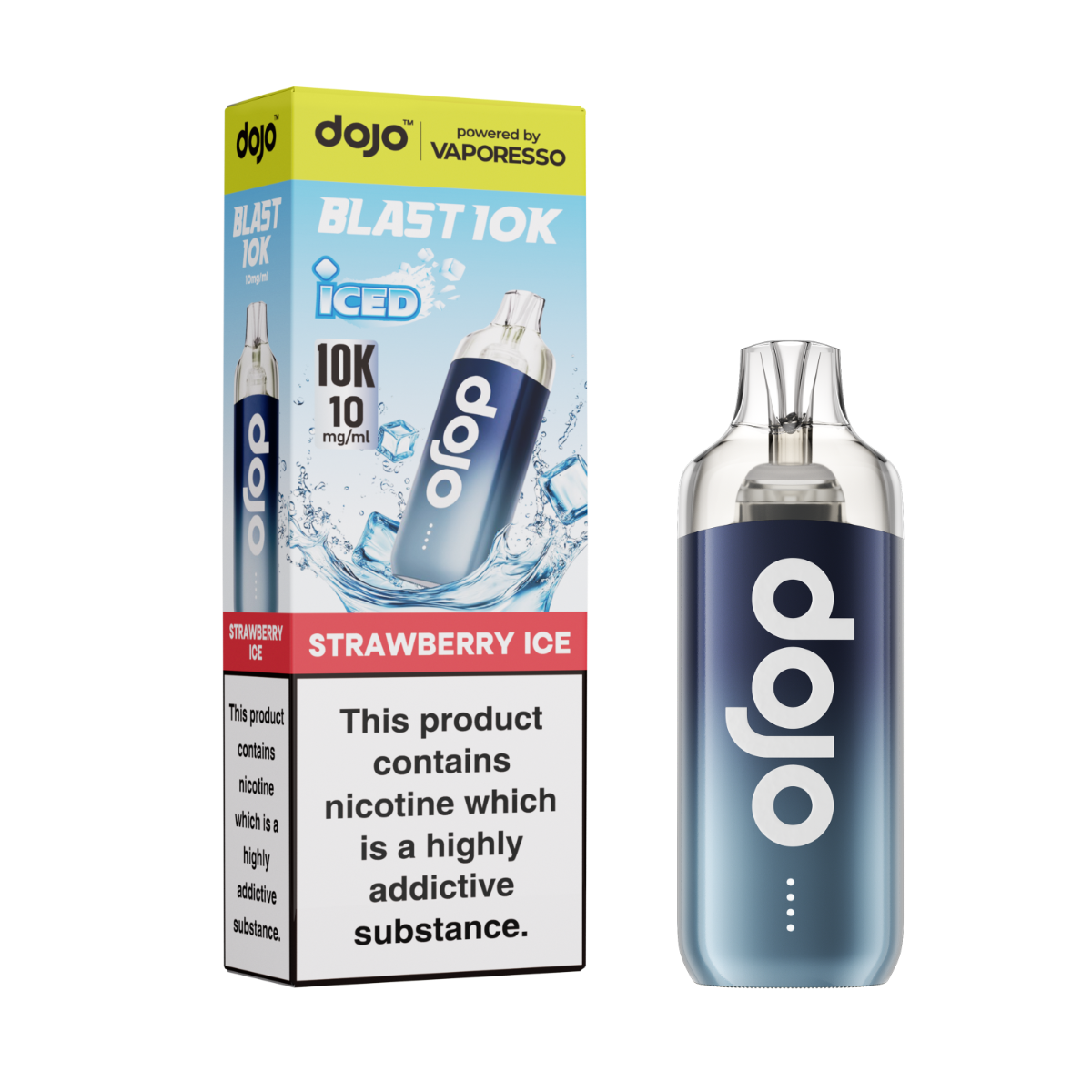 DOJO BLAST 10K Pre-Filled Pod Kit - 10mg